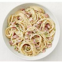 Спагетти с сыром и ветчиной в Фабрика