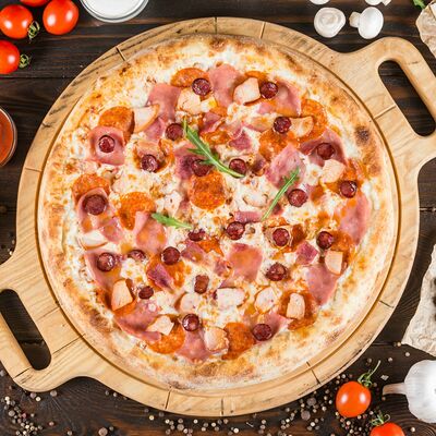 Супермясная Мини в Don Pizza по цене 725 ₽