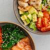 Поке 2 (с соусом чесночный)в Sushi cat по цене 550