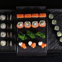 Тануки сет в МорЯки Sushi Seafood