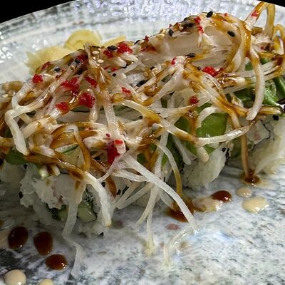 Тигровая креветка и соус спайсив Устрицы & танцы по цене 910 ₽