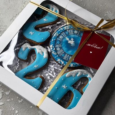 Набор пряников Новогоднийв Патисари по цене 588 ₽