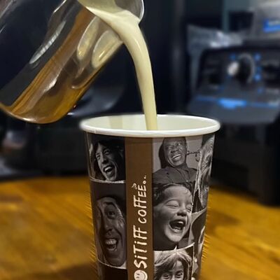 Сырный чиз-кофе в Positiff Coffee по цене 320 ₽