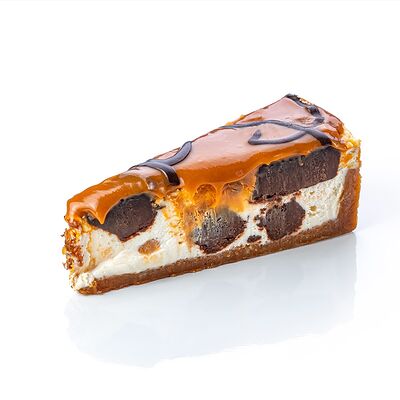 Чизкейк Брауни с шоколадом и карамелью в МАМАСУШИПИЦЦА по цене 297 ₽