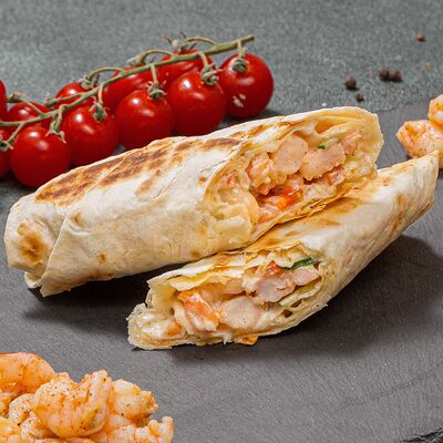 Ролл с креветкамив Pro kebab по цене 450 ₽