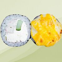 Запечённый с крабом в Ёлы Роллы