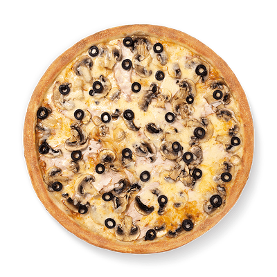 Пицца Курица-грибы (40 см) в Автоcуши Автопицца по цене 1275 ₽