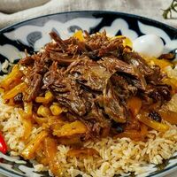 Плов Самаркандский с салатом в Чай Хаус