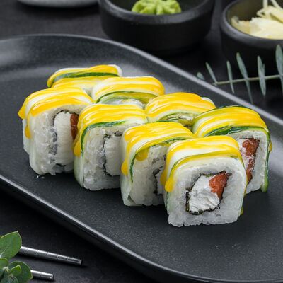 Ролл Антифиладельфия в Рыба закусывала по цене 589 ₽