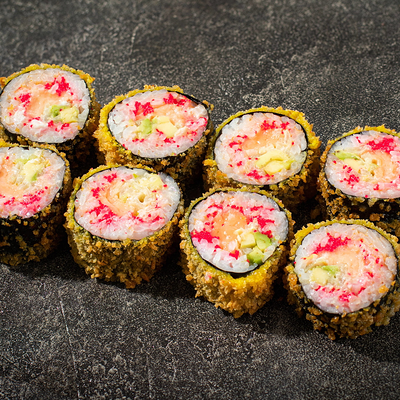 Ролл темпура с лососем в In Tasty по цене 490 ₽