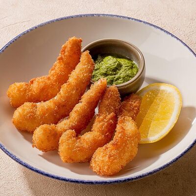 Креветки Темпура с имбирным соусомв Чиполучо по цене 540 ₽