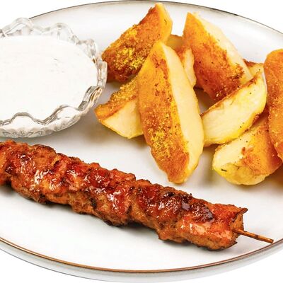 Шашлычки куриные с картофелем в Doner Master по цене 205 ₽
