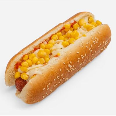 Сырный хот-догв Есть где поесть по цене 265 ₽