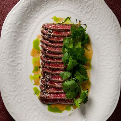 Татаки из мраморной говядиныв Орден по цене 980 ₽