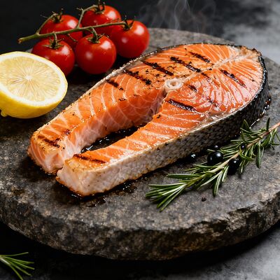 Стейк из Лосося грильв Гирос Паб по цене 1450 ₽