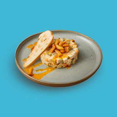 Оливье с куриной грудкой и опятами в Додома по цене 595 ₽