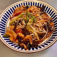 Свиные нити в кисло-остром соусе в Цзао Ван