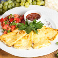 Брынза жареная в Мушмула