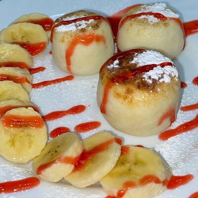 Сырники с бананомв BRandICE по цене 249 ₽