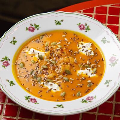 Крем-суп из тыквы в Centrale bistro по цене 680 ₽