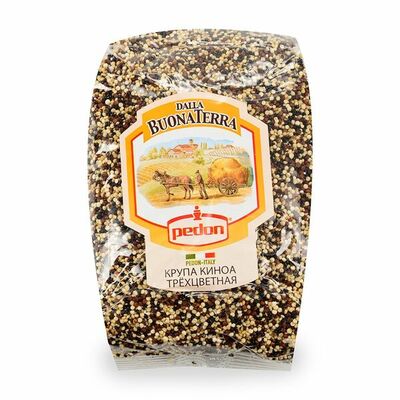 Крупа киноа трехцветная, Pedon, Италия в Азбука Вкуса Экспресс Меню по цене 814 ₽