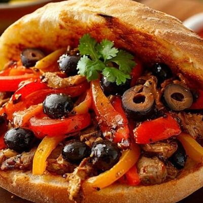 Фахитос куриныйв Шаурма 24 по цене 480 ₽