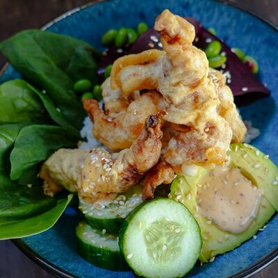 Поке с хрустящими креветками в Proftesto по цене 690 ₽