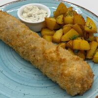 Шницель-рулет Караджорджев в Кафе Сербской кухни Шеff