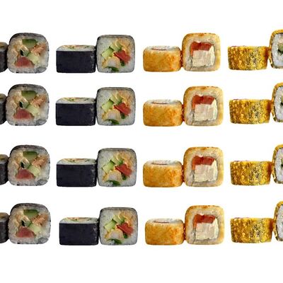 Сет Поцелуй Гейши в Суши пицца по цене 1285 ₽