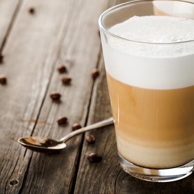 Латте в Бурум Хаус по цене 145 ₽