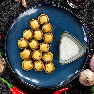 Пельмени жареные домашние в ПИКНИК 24/7 по цене 400 ₽