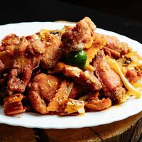Крылышки, жаренные с арахисом и перцем в Mr. Джеки