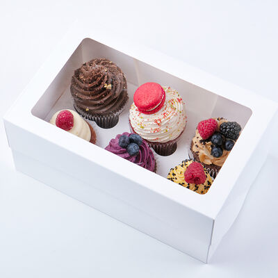 Сет из 6 Big капкейков в Udcкафе Upside Down Cake по цене 1600 ₽