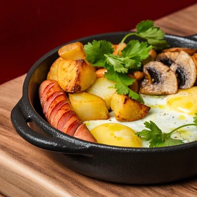 Новый английский завтрак в Теория Гастробар по цене 788 ₽