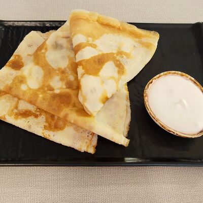 Блины классические со сгущенкой в Марсель кафе-кондитерская по цене 297 ₽