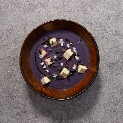 Крем-суп фиолетовый кейл в Ботаника по цене 420