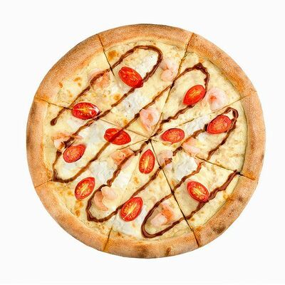 Пицца Креветки Крем-Чиз в Toto's Pizza по цене 655 ₽