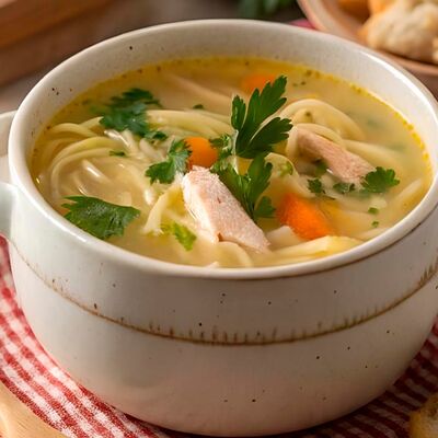 Суп-лапша куриный в Кухня Кавказа по цене 500 ₽