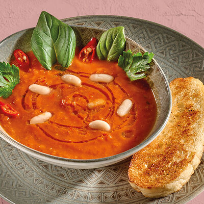 Томатный суп с белой фасолью в Pizzarella36 по цене 560 ₽