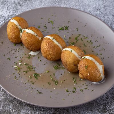 Шампиньоны на мангале в Тим Шашлык & Бургер по цене 280 ₽