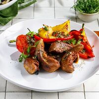 Бараньи язычки с овощами на гриле в ЛарисуВаннуХочу