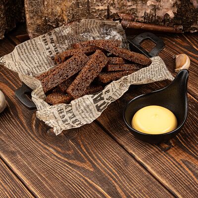 Чесночные гренки с соусомв Паб 357 по цене 455 ₽