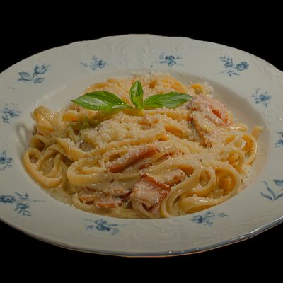 Паста Карбонара с бекономв Кухня по цене 549 ₽