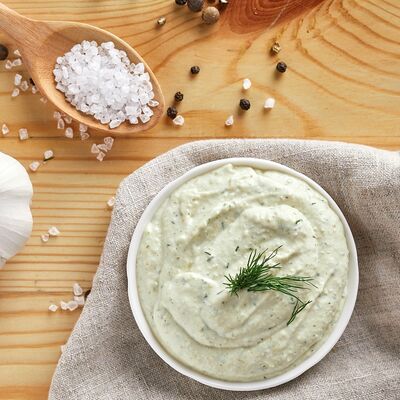 Чесночный соус в Хинкальная по цене 95 ₽