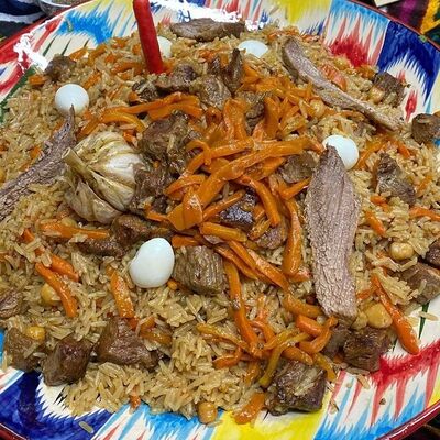 Плов на компанию в Самарканд халял по цене 2500 ₽