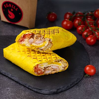 Шаурма сырная в Sgrill по цене 370 ₽