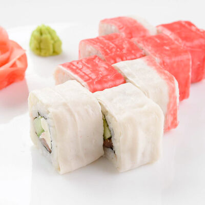 Ролл Краб стикс маки в БамБуши по цене 345