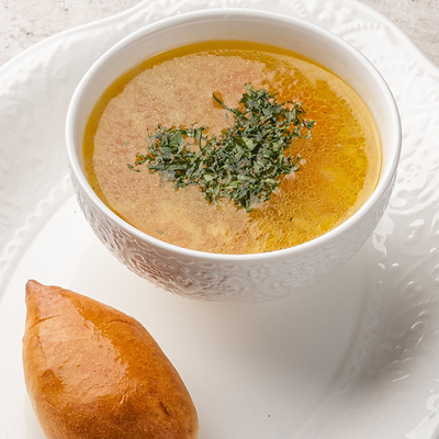 Куриный суп в Etika Bistro по цене 560 ₽