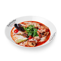 Tom Yum с морепродуктами с доброй порцией пропаренного риса в TomYumBar