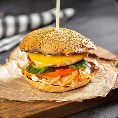 Бургер Матроскин в КрафтБургерБар по цене 420 ₽